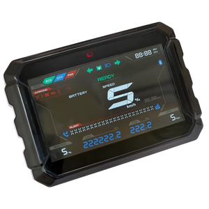 Nuevo Panel de Instrumentos Digital para Vehículos Eléctricos Greenerg |   Tablero de Instrumentos LCD para Scooter Eléctrico con Velocímetro e Indicador de Batería - Product Image 1