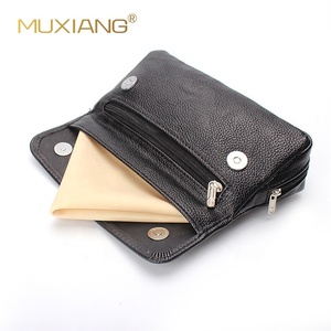 Pochette pour pipe <span class=keywords><strong>à</strong></span> tabac PU bon marché en gros noir sac unique organiser étui - Product Image 5