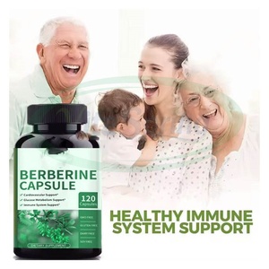 VitaSpring Natural Berberine Hydrochloride Hcl Extracto de plantas Liposomal Suplementos alimenticios Cápsulas de berberina - Product Image 2