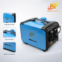 Chauffage diesel tout-en-un OkyRie AX52H 5KW 12V 24V AC220V triple alimentation pour camping-car