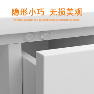 Coussinets en caoutchouc anti-collision transparents autocollants Xianying pour meubles et portes, granulés d'absorption acoustique - Product Image 2