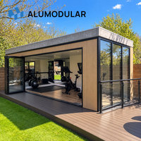 Kit de maisonnette modulaire pour la location de chambres d'hôtes dans les jardins, fabrication sur mesure, fournisseur pour projets commerciaux