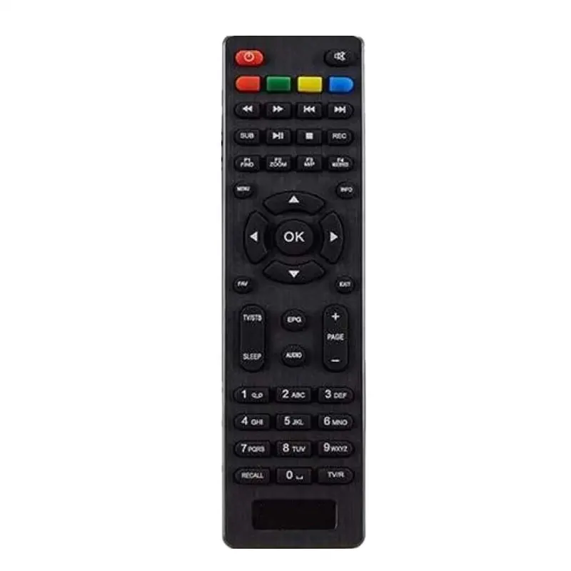 Custom Black 45 Keys S929 ACM Remote Control for Tocomfree Satellite Receiver to South America Network Box Controls