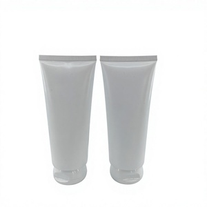Tube souple en plastique écologique de 100 ml, emballage vide pour nettoyant visage et crème pour les mains, avec bouchon à clapet. - Product Image 1