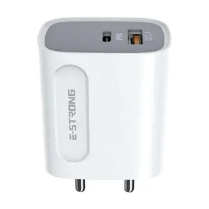 Output 30W 20V 1.5A Dual USB C PD Fast Charging Wall Charger For Iphone Samsung Mobile Devices