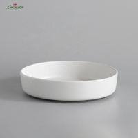 Lot de Vaisselle en Céramique Blanche LOMATO Réutilisable, Écologique et Durable pour 4 Personnes, en Grès, Compatible Micro-ondes