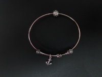 Bracelet en laiton de style marin réglable et modulable
