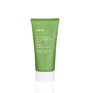 Baume nettoyant au thé vert Shingmulnara Young 100ml Démaquillant pour tous types de peaux - Product Image 2