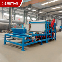 Machine de déshydratation à filtre-presse à bande continue pour tourbe de coco et fibre de coco