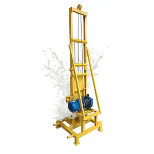 Electric motor water well drilling rig portable well drilling machine for sales