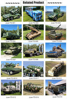 Déguisement de char gonflable camouflage personnalisé, accessoires de scène extérieurs, modèle de camion gonflable, char factice gonflable à vendre