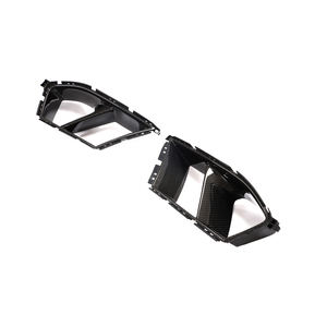 Bupmer-orificios delanteros de fibra de carbono seco para <span class=keywords><strong>BMW</strong></span>, modelos Serie 3 y <span class=keywords><strong>4</strong></span>, G80, M3, G82, M4, 2D, <span class=keywords><strong>4D</strong></span>, años 2021 a 2022, G80 G82 - Product Image 2