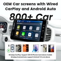 Adaptateur USB CarPlay 2 en 1, adaptateur Android Auto, convertisseur filaire vers sans fil pour 98% des voitures, Carlinkit Mini Ultra Dongle