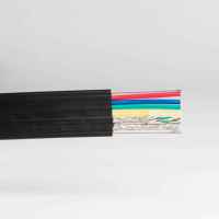 Kunden spezifisches öl beständiges flexibles PVC-Flach kabel aufzug Travelling Power Flex Lift Cable