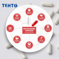 Complément alimentaire pour adultes, capsules de vitamines et de minéraux complexes