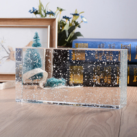 Brique en cristal massif, décoration d'intérieur, nouveaux produits,