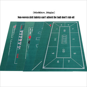 Thảm Trải Bàn Chơi Poker Sòng Bạc Texas Hold Em Bằng Cao Su 180*90Cm Khăn Trải Bàn Trò Chơi Sang Trọng Với Họa Tiết Hoa Chọc - Product Image 2