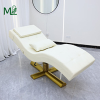 Table de massage traditionnelle en bois pour cils, spa, salon, soins du visage, lit de beauté portable incurvé pour cils, salle de sport, hôtel