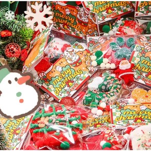 Christmas Themed Plastic <b>Squishy</b> Squeeze Fidget Toy Sensory Stress Relief Vent Gift Blind Bag Promotional - Product Image 4