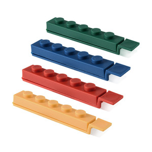 大型ビルディングブロックキッチンフライフードシーラープラスチックシーリングクリップ食品保管 - Product Image 1