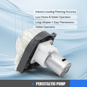 LEFOOロングライフ24V DCモーター小型水耕栽培ペリスタリックポンプペリスタリック実験室ポンプ投与栄養液 - Product Image 3