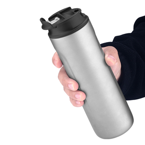 Cafetière à pression française en titane de 400ml avec couvercle pour camping en plein air randonnée pique-niques et cuisine - Product Image 4