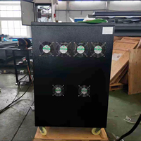 Machine de découpe laser industrielle de haute précision, inverseur de fréquence variable AC, certifiée CE, refroidissement par eau, composants Hiwin