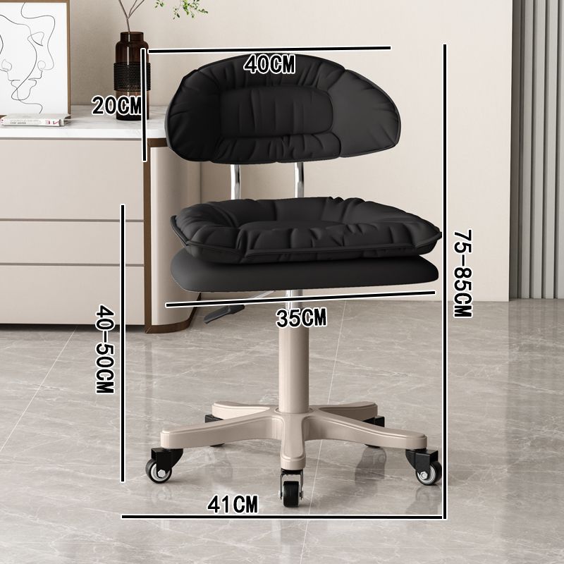 Grande roue à roulement en métal noir plat de 35 cm