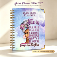 Agenda personnalisé 2026-2027 à spirale en PP/PVC, couverture rigide avec estampage à chaud, feuilles mobiles, journal mensuel et hebdomadaire, impression exquise
