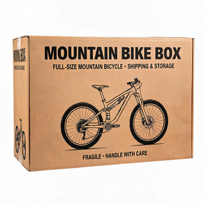 <span class=keywords><strong>Caja</strong></span> de Envío para Bicicletas de Alta Resistencia, <span class=keywords><strong>Caja</strong></span> de Almacenamiento para Bicicletas de Montaña, Cajas de Cartón Corrugado Reciclables de Doble Pared con Impresión Personalizada - Product Image 1