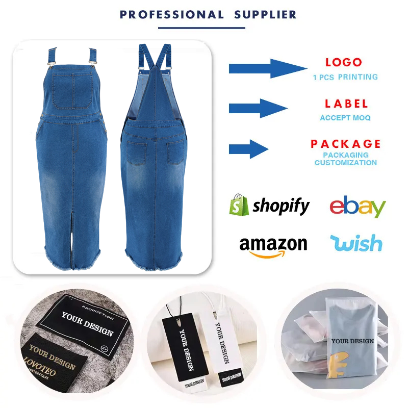 Trendy Plus Size Denim Dresses Women Casual Versatile Denim Strap Jeans  Dress Women Slim Summer Dresses for Ladies| Alibaba.com