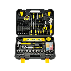 Jeu de clés dynamométriques professionnelles multi-usages 108 pièces avec poignées, garantie 1 an, pour réparation automobile, électricien, étui rigide OEM TS- - Product Image 1