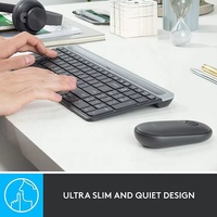 Logitech MK470 RGB için özel rus ergonomik kablosuz klavye Mouse Combos ofis PC mobil anahtarları bilgisayar dizüstü Tablet