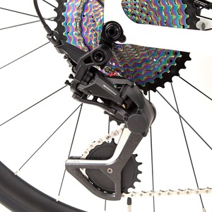 Bicicleta de Carretera de Aleación de Aluminio 2026, 700c Al6061 <span class=keywords><strong>con</strong></span> Horquilla de Fibra de Carbono, Soldadura Completa, Cableado Interno para Frenos de Disco - Product Image 5