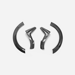 Nuevas Extensiones de Guardabarros Delanteros de Carrocería Ancha Tipo EPA para Fiat 595 695 Abarth S4, Marca EPR, 4 Piezas - Product Image 1