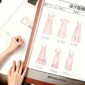 Vêtements pour femmes Fabrication sur mesure de haute qualité MOQ faible Robes printemps été Robes élégantes décontractées pour femmes - Product Image 1