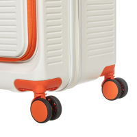 Personnalisable 20/24/28 pouces ABS bagages Trolley sacs nouvelle tendance 4 roues Spinner valise unisexe voyage pratique roulettes