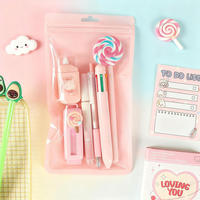 Lindo Set de Papelería con Diseño de Piruleta, Útiles Escolares para el Regreso a Clases, Regalo para el Día del Niño, Recompensa de Estudio, Papelería con Diseño de Dulces