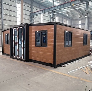 Maison mobile extensible en structure acier moderne avec salon, tailles 40 pieds et 20 pieds, 2 à 4 chambres - Product Image 2