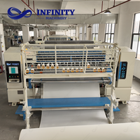 Machine à Quilter Entièrement Automatique Multi-Aiguilles Haute Vitesse Largeur de Quilting 2400mm pour Matelas et Literie
