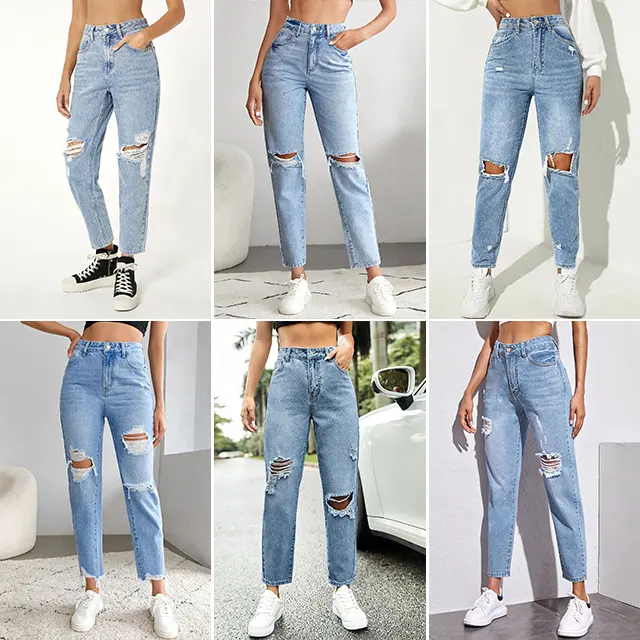 Thứ Hai Tay Sử Dụng Người Đàn Ông Quần Jean Quần Bán Buôn Thrift Bales Casual Class Một Hỗn Hợp Sử Dụng Quần Áo