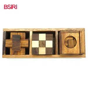 3 Games in a wooden Box No box Cover For Kids Educational Wooden ToysOEM Best Seller Thailand Home Decoration