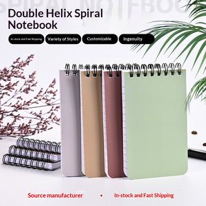 Nouveau carnet à spirale A7 couleur Morandi, personnalisé, à <span class=keywords><strong>feuilles</strong></span> <span class=keywords><strong>mobiles</strong></span>, compact, portable, idéal comme cadeau, avec papier de libération rapide - Product Image 2
