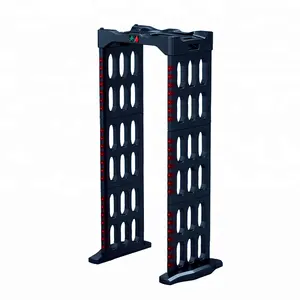 6 Detection Zones Mobile Door Frame Walk-through Metal Detector Price