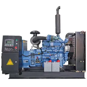 Generator mesin diesel elektrik, 30kw 40kw 50kw 60kw 70kw 90kw elektrik 3 foto alternator mesin daya diesel 220v generator diesel terbuka