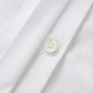 <span class=keywords><strong>Camicia</strong></span> Bianca Personalizzata SS 2026 per <span class=keywords><strong>Donna</strong></span>, 100% Cotone, Vestibilità Ampia, Blusa <span class=keywords><strong>Oversize</strong></span> Minimalista per Uso Quotidiano - Product Image 5