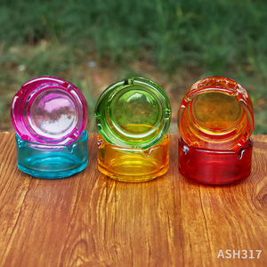 Cendrier en verre classique de 73 mm, coupe-vent, emballage individuel, nouveau <span class=keywords><strong>film</strong></span> de protection pour voiture, couleur pulvérisée, portable, utilisation en intérieur et en extérieur, BYT002 - Product Image 6