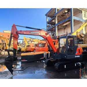 รถขุดขนาดเล็กมือสอง Doosan DH55 สภาพดี รถขุดตีนตะขาบ Doosan DH55 dx55 สำหรับงานเหมือง - Product Image 3