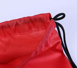 กระเป๋าเป้สะพายหลังเชือกโพลีเอสเตอร์แบบใช้ซ้ำได้พร้อมซิปถุงของขวัญ - Product Image 5