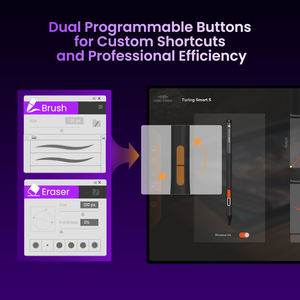 DigiDraw Düşük Gecikmeli 330PPS Çocuk Çizim Tableti Grafik Dijital Pad BT 180PPS 2.5 Saat Hızlı Şarjlı Grafik Tasarım ve Animasyon İçin - Product Image 5